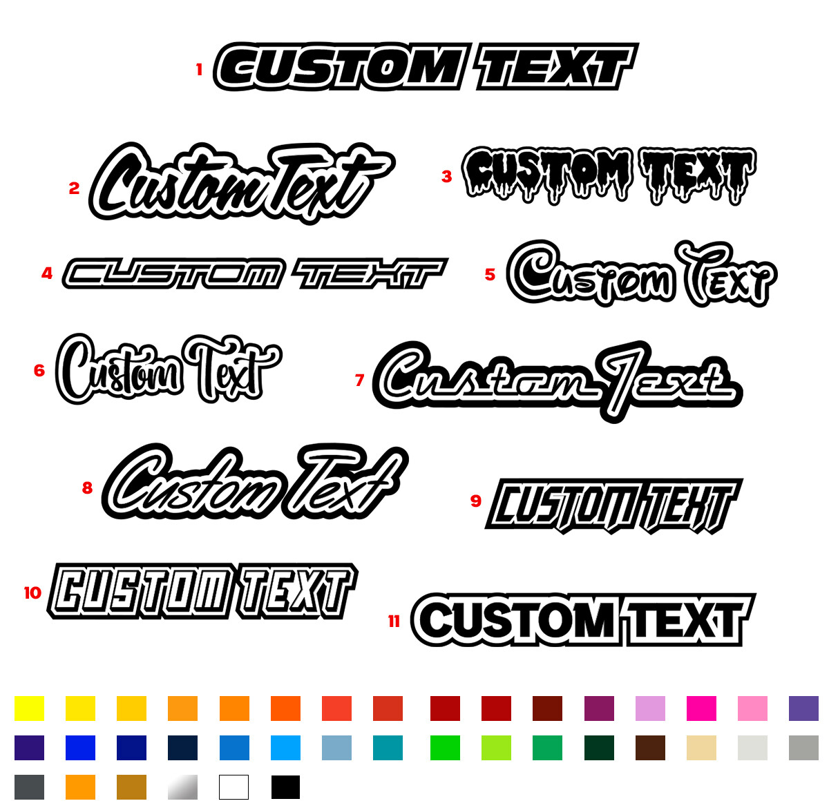Wall Text Decals Kelly Script Custom Text Wall Decal