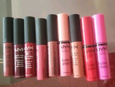 NYX Butter Lip Gloss  Soft Matte Lip Cream 3 for 20  Choose Your 3 Colors
