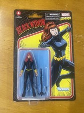 Hasbro Marvel Legends Retro 3.75 BLACK WIDOW Action Figure Kenner F3818 NEW