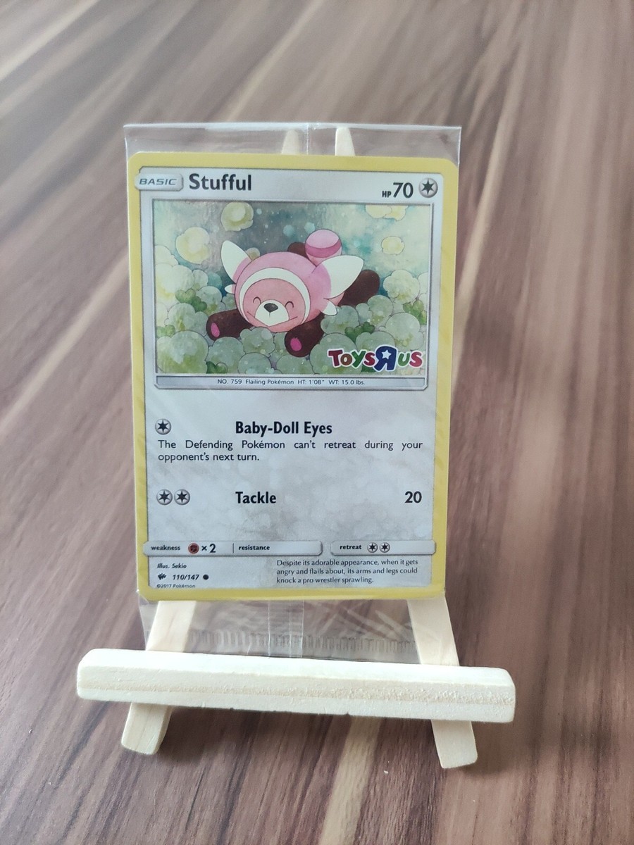 Stufful 110/147 Burning Shadows ToysRus Exclusive Holo Promo Stufful 110/147 Burning Shadows ToysRus Exclusive Holo Promo