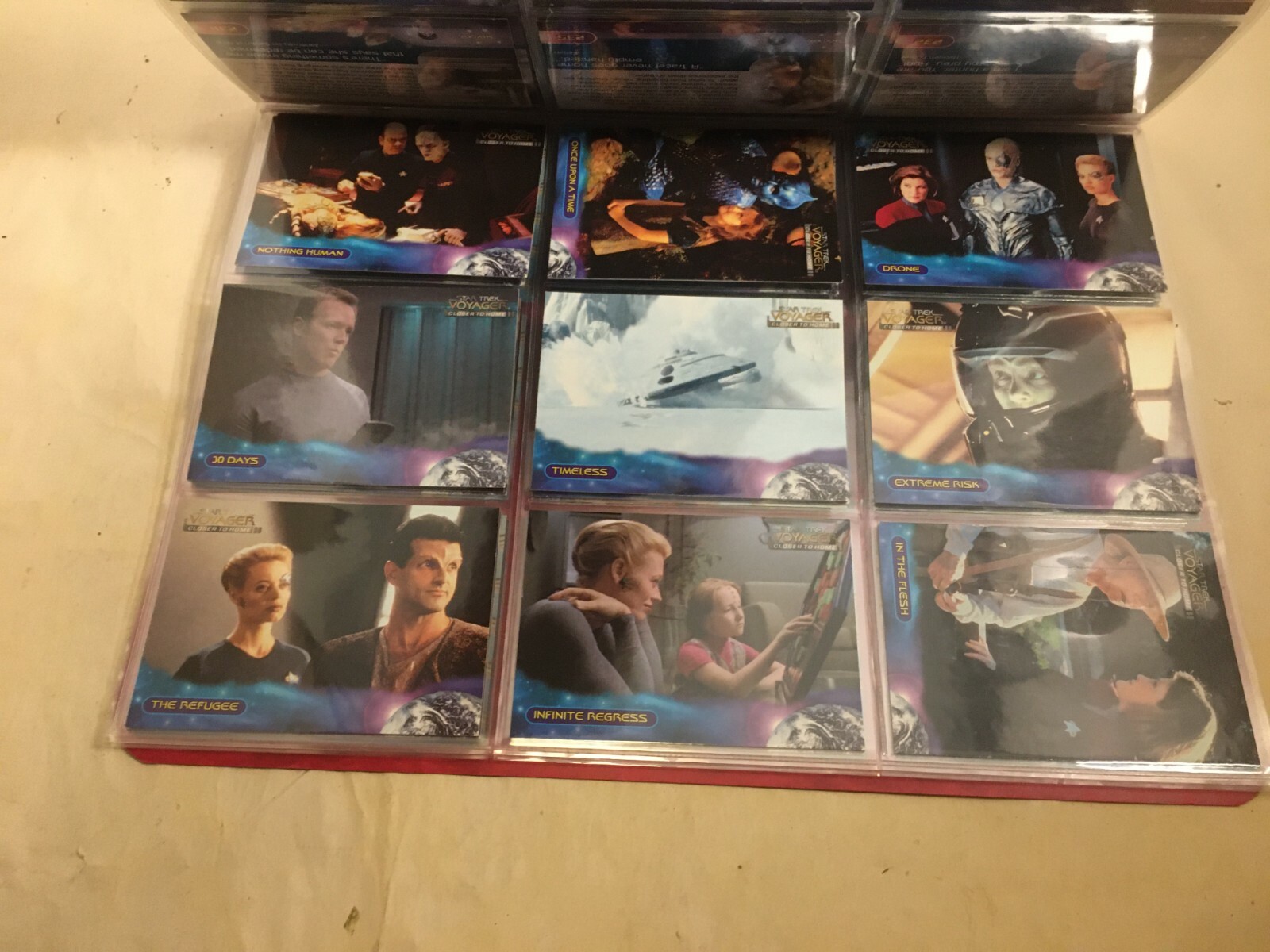 Star Trek Voyager Closer to Home Skybox 98 Trading Base Card Set 1999 178-277 - Picture 8 of 12