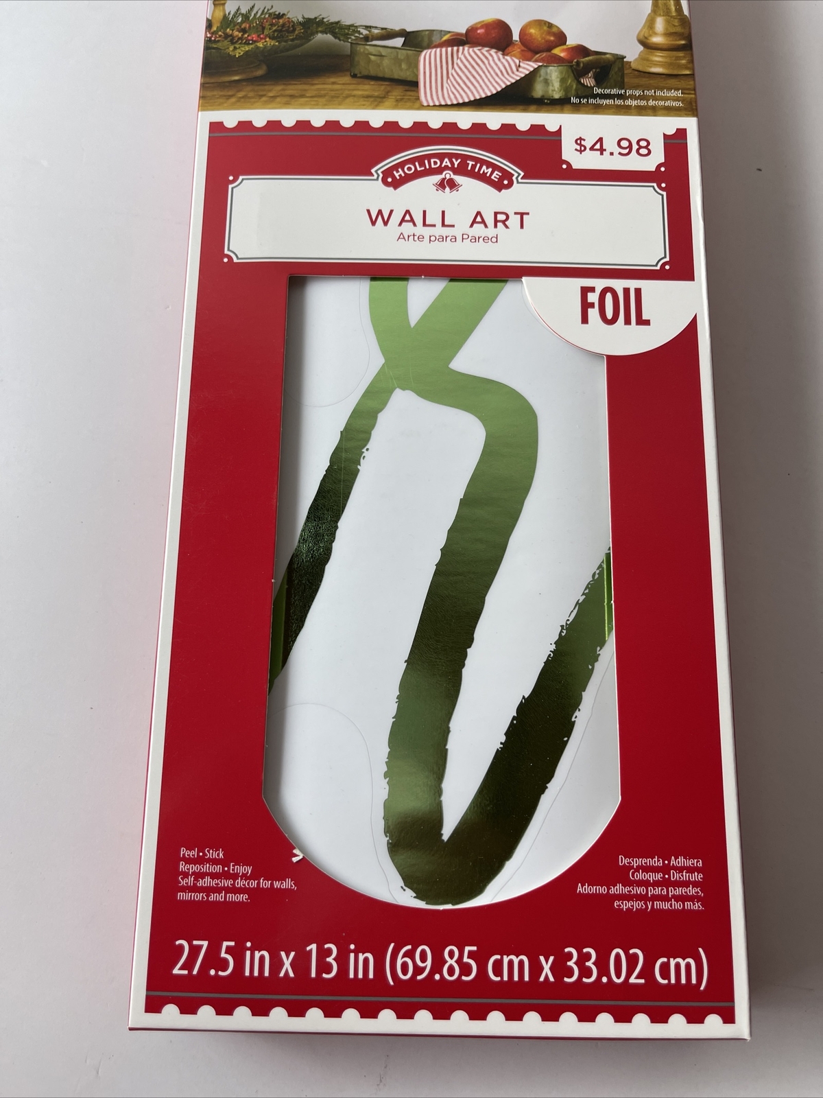 Holiday Time Wall Art Christmas Home Sweet Farmhouse Happy Holidays