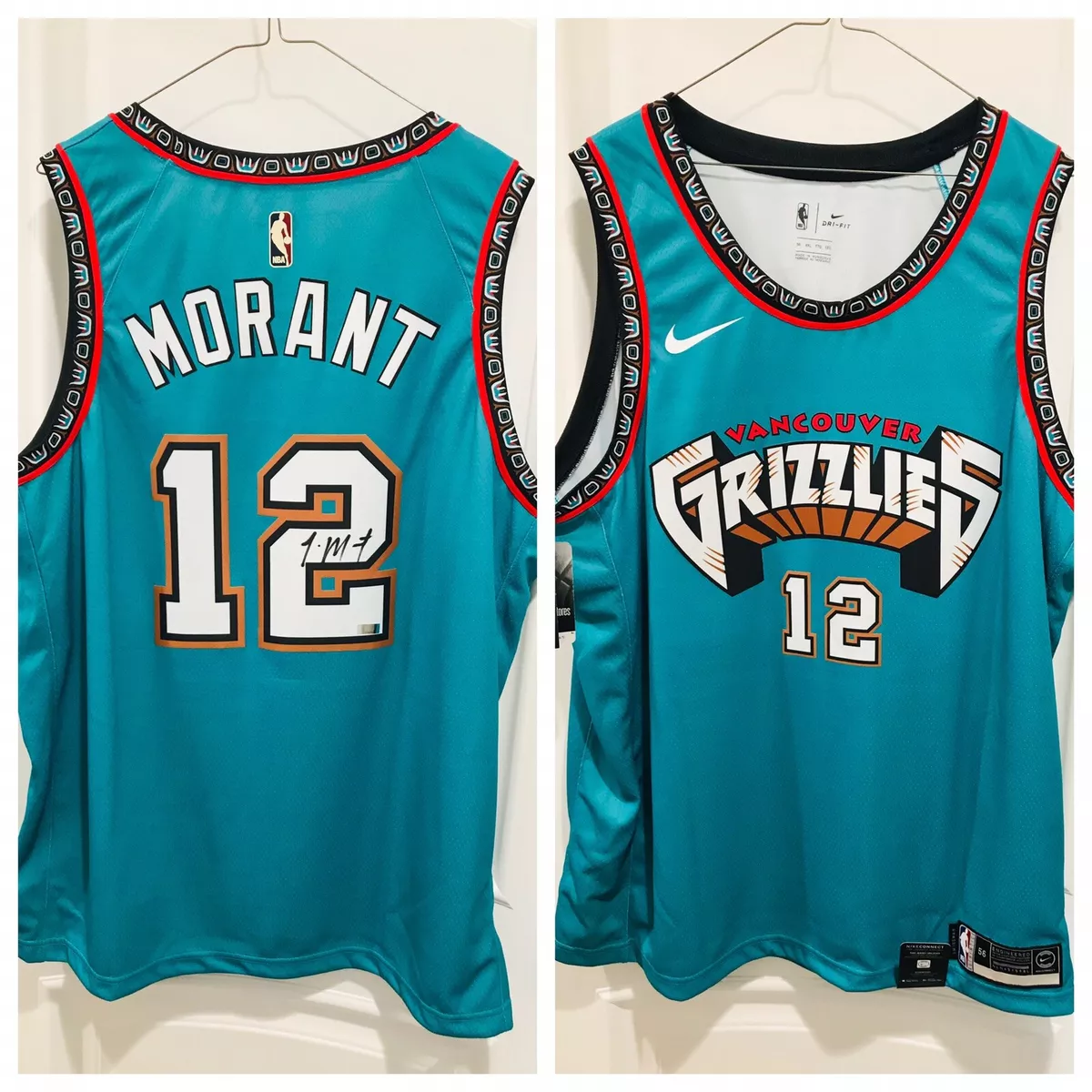 Ja Morant Memphis Grizzlies Nike Youth Hardwood Classics Swingman Jersey - Teal