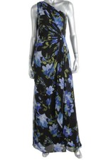 Ralph Lauren Black Floral Print Dress Size AU8 US4.