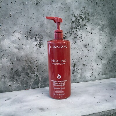 L ANZA Healing Trauma Treatment Restorative Conditioner 900ml NEU