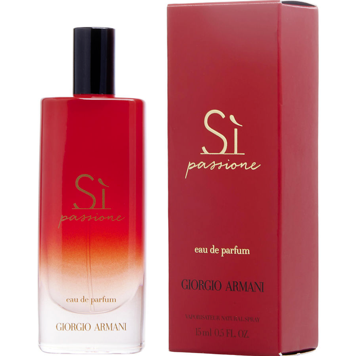 Giorgio Armani Si Passione Eau de Parfum 0.5oz/ 15mL Travel Size