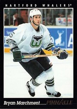 Bryan Marchment 1993 Pinnacle #283 Hartford Whalers