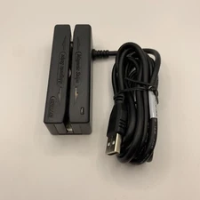 Idtech IDMB-354133B MiniMag Duo Dual Head MagStripe Reader, Track 3, USB, Keyboa