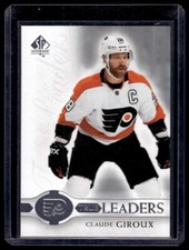 2020-21 SP Authentic True Leaders Claude Giroux #TL-CG Philadelphia Flyers