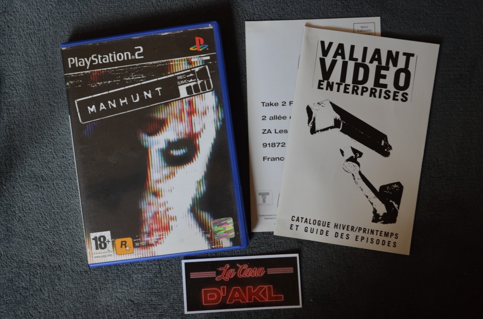 Manhunt 1 complet sur Playstation 2 - PS2 FR TTBE