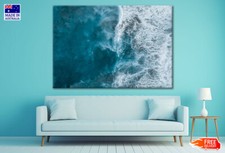 Cronulla Beach Waves Wall Canvas Home Decor Australian Made Quality