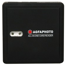 "AGFA 73-in-1 Card Reader f/ SD/HC, Micro SD, CF, XD, MS/Pro Duo and SIM Cards"