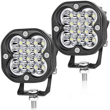 2x 3 Led Cube Pods Work Lights Spot Flood Driving Fog Offroad Atv 4wd Truck 2x 3 Led Cube Pods Work Lights Spot Flood Driving Fog Offroad Atv 4wd Truck