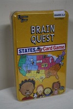 NEW - Brain Quest States USA Card Game Grades 2  3 Education Teacher Resource