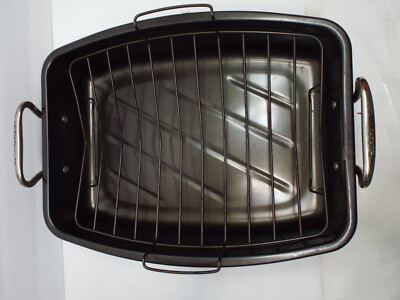 Cuisinart Ovenware Classic Collection 17 by 13 Inch Roaster w/ Removable Rack
