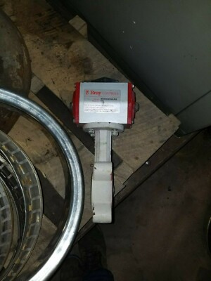 Bray Controls Pneumatic Actuator 90-0630-21320-532 2'' Resilient Butterfly Valve