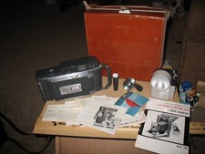 VTG 1960s POLAROID LAND CAMERA 900 ELECTRIC EYE WITH CASE WINKLIGHT MANUAL