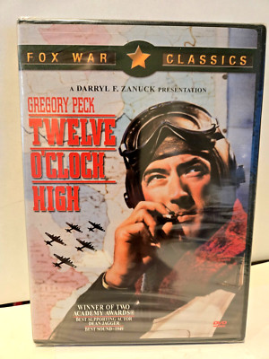 Twelve O'Clock High (1949) Gregory Peck [DVD]  New & Sealed- FAST SHIPPING