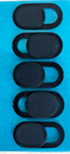 Copri Webcam adesivo ultra sottile per Laptop, PC, Tablet, Smartphone, 5 pezzi - Zdjęcie 2 z 2