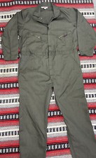 Dickies Coveralls Mens Size 50 Long Full Zip Black Carpenter