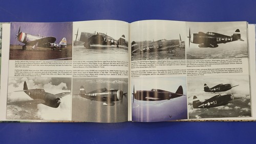 SQUADRON P-47 Thunderbolt Action Military Photo Hardcover Book WWII US Aircraft - Picture 3 of 4