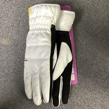 HEAD Women  s Waterproof Hybrid Gloves - White, Size Small M47C