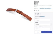 💥 Rios 1931 Art Manual Premium Alligator Echtleder Armband Louisiana Krokodil