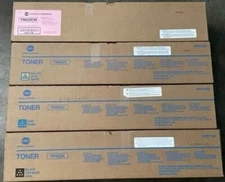 3 sets  KONICA TN622 CMYK TONER SET C1085 / C1100 / C6100 - FREE SHIP