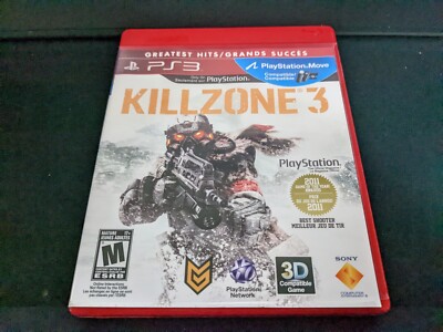 Killzone 3 PS3 PlayStation 3 (Greatest Hits) PS 3 PS3 Used