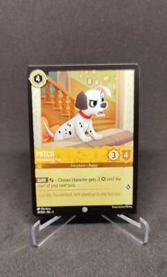 PATCH Intimidating Pup NM-MINT 14/204 Disney Lorcana TCG non holo SHIPS TOPLOAD