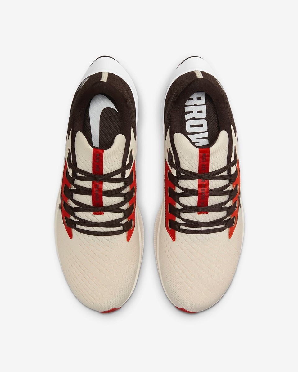 Nike Air Zoom Pegasus 38 CLEVELAND BROWNS Natural Seal  display picture 2