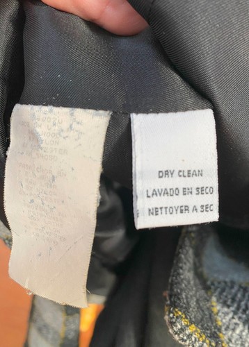 Jones New York Vintage Black & Gray Plaid Suit Jacket (Size 2P) & Skirt (Size 4) - Picture 5 of 7