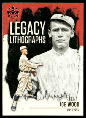 2021 Panini Diamond Kings - Legacy Lithographs Joe Wood #LL-16