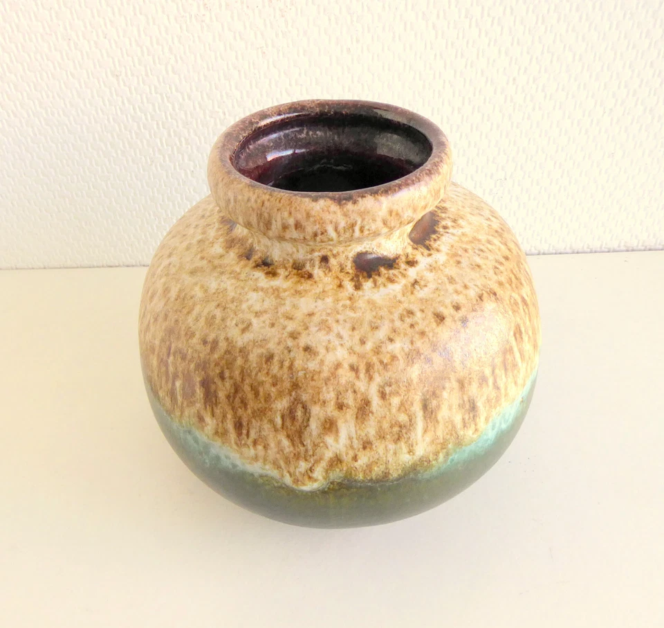 Scheurich Vase 284-15, Mid Century Modern, Keramikvase 60er Jahre - Bild 2 von 3