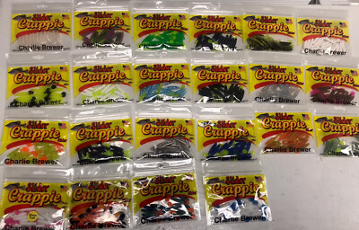 charlie brewer slider 1.5  Crappie Grub