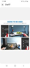 2-Pack 5600K USB LED Video Light with Adjustable Tripod Stand and Color Filters