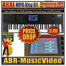 AKAI Professional MPC Key 61 Standalone Sampler and Sequencer