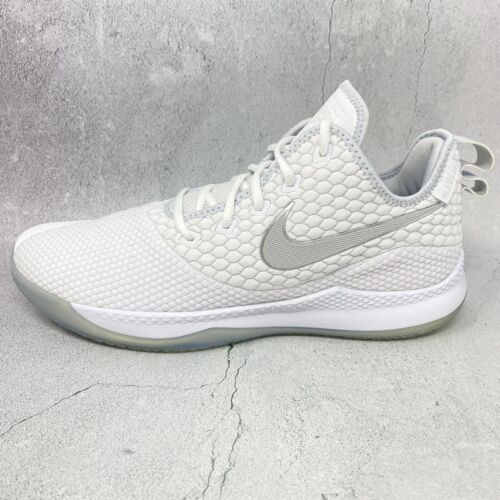 Nike LeBron Witness III Chrome Basketball Shoes AO4433-101 Mens 14 M Akron | eBay