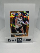 2024 Panini Prizm WNBA Chennedy Carter Orange Ice #66 Chicago Sky