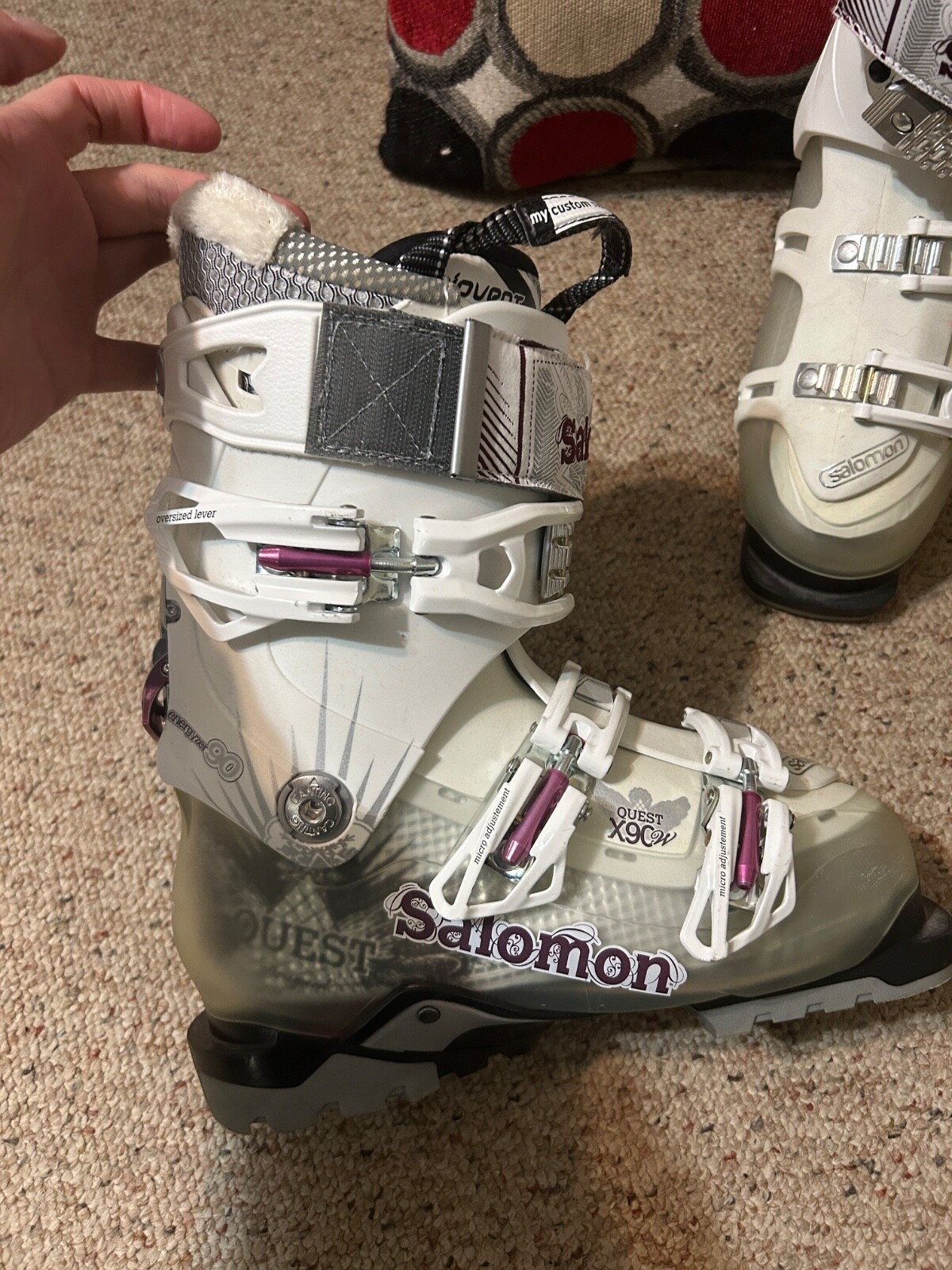 STIVALI DA SCI SALOMON QUEST X90W 23.0 DAVVERO BELLI