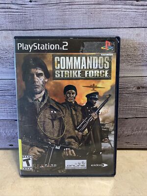 Commandos Strike Force Sony PlayStation 2 PS2 2006 Complete with Manual