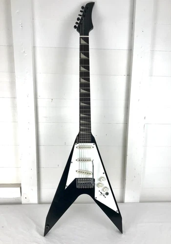 "Norris Designs" Flying V Electric Guitar w/ Hard Case