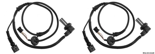 2 x Front ABS Wheel Speed Sensor For AUDI ALLROAD C5 4BH 2000-2005 HCA/AU/070AB