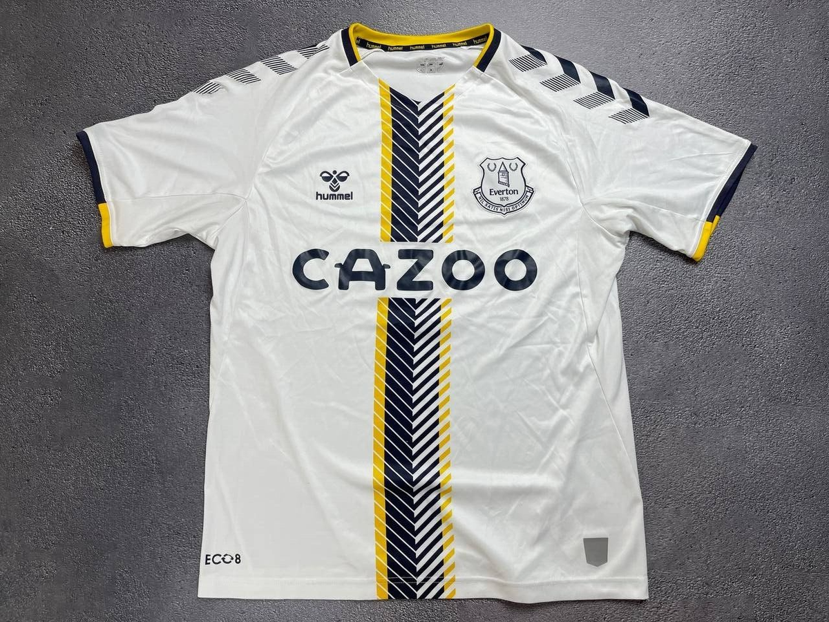 【新品未使用】Everton 2021シーズン 3rdユニフォーム hummel everton-fc-2021-2022-hummel-