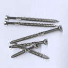 Dielenschrauben 9242 Edelstahl VA  TX Holzgewinde 3,2x25 bis 3,2x60mm KOPF Ø 5mm