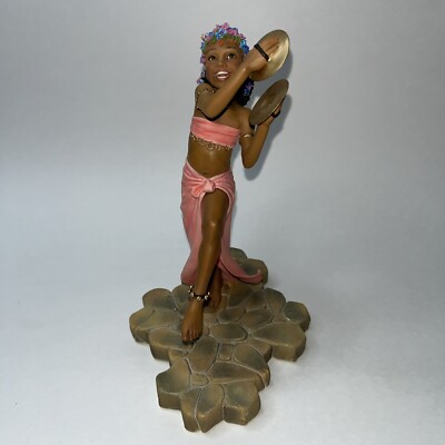 Blackshear Jamboree Parade Gypsy Figurine Ebony Visions Limited Vtg 2000