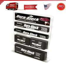 Dura-Block Sanding Block Set 6-Piece Kit Auto Body Shop Tools Car Truck Garage