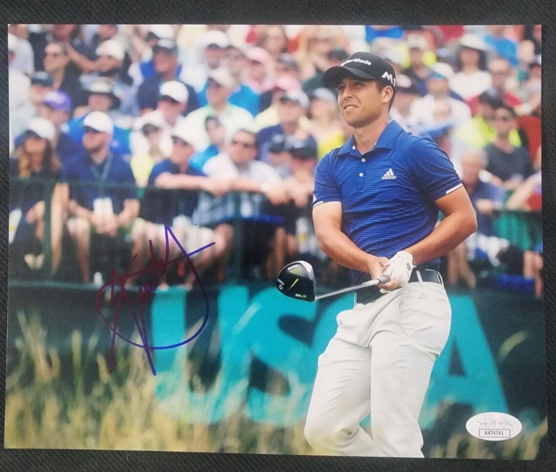 Xander Schauffele Autographed Signed 8x10 PGA Golfer JSA AK74741 