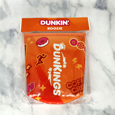 Super Bowl Limited Edition Dunkin DunKINGs Cup Koozie **FREE GIFT W/PURCHASE**
