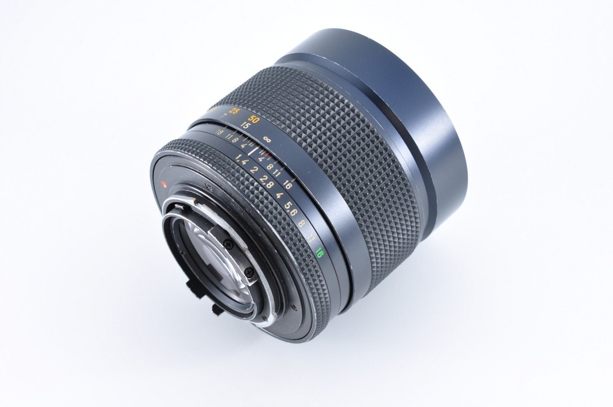 N Mint Hood] Contax Carl Zeiss Planar T* 85mm F1.4 Lens MMJ C/Y